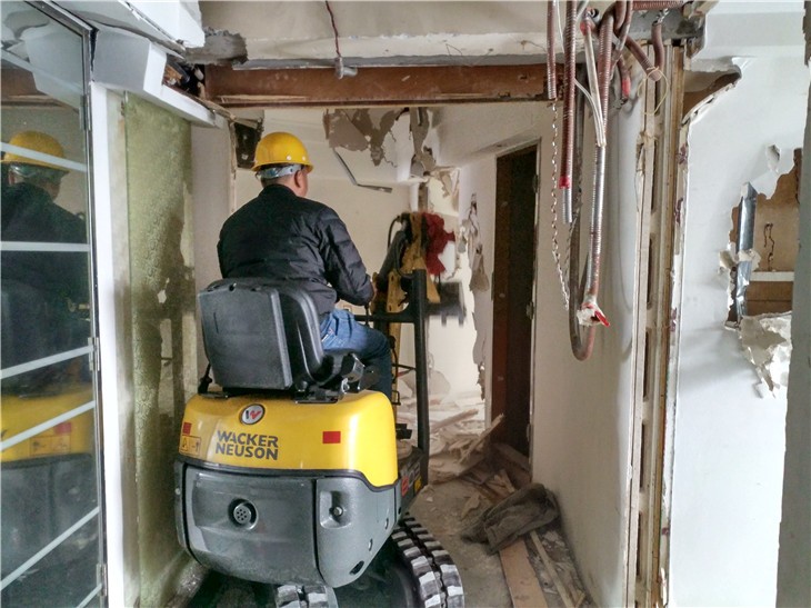 常熟小挖机拆除